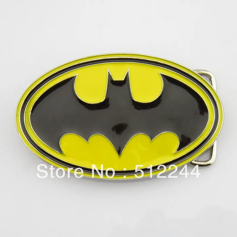 Только пряжки ремня нового западного супергероя Dc комиксы бэтмен черный желтый