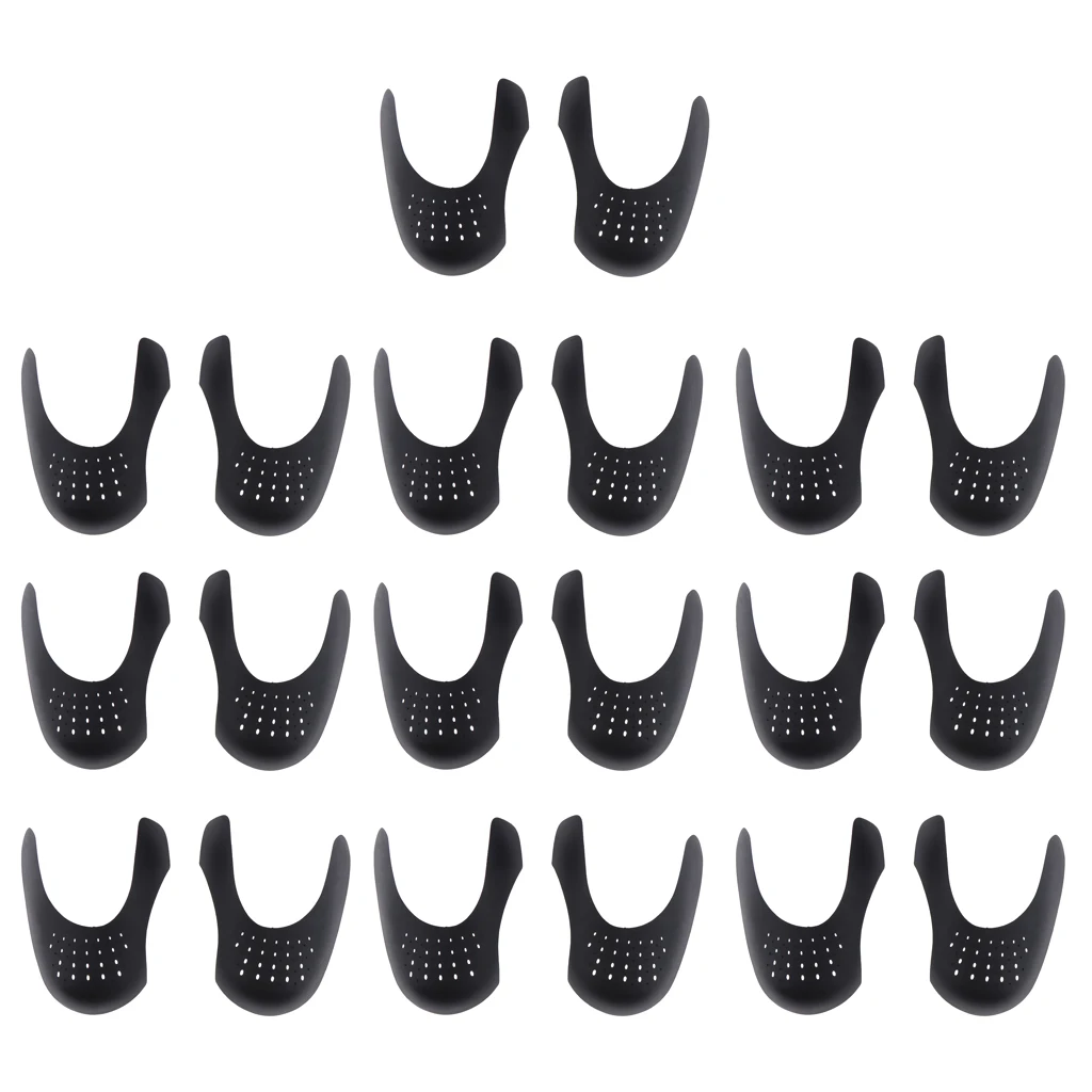 10 Pairs Sneaker Shields Universal Toe Box Decreaser Sneaker Shields Protector Inserts Anti Crease Wholesale 14.5 x 8.5 x 3.5 cm