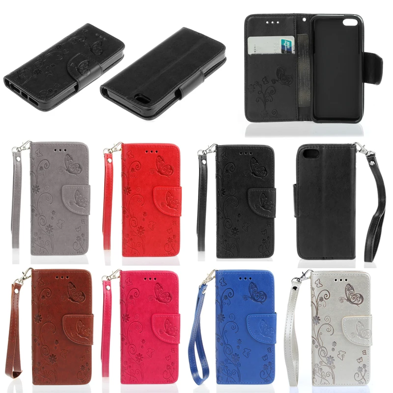 Toparmor искусственная кожа флип Капа Телефон чехол для iPhone 5/5S/SE 4.0 &quotслота бумажник
