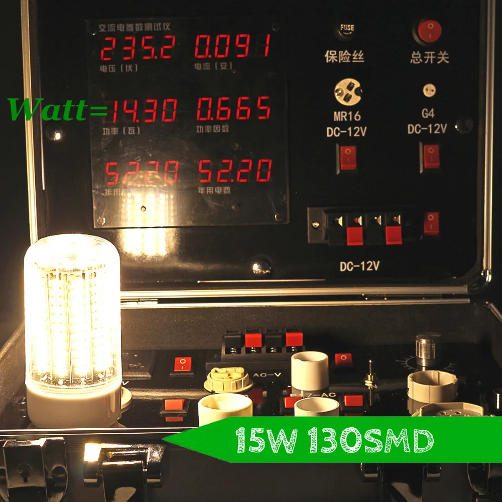 E14 E27 G9 GU10 B22 3 Вт 5 7 9 12 15 светодиодный 5736 SMD светильник кукурузный Точечный лампа