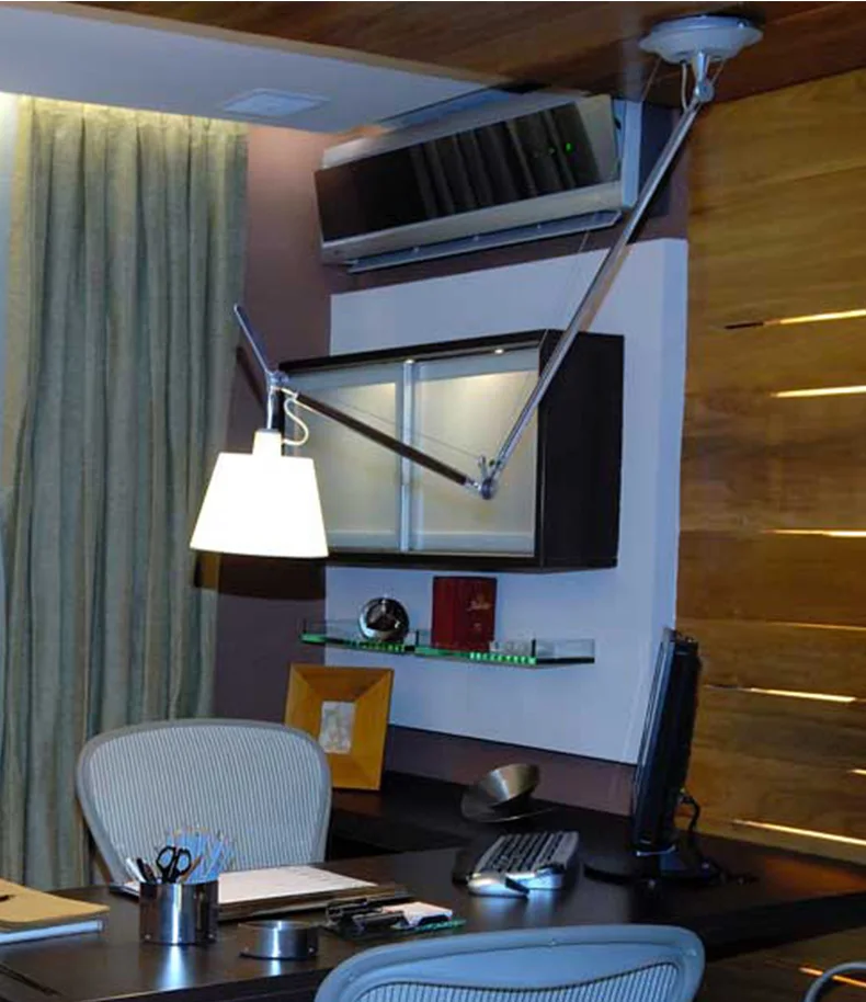 Italy Design Modern Adjustable Long Arm Pendant Light Dining room Coffee Bar Rocker Bedroom Lamp Swivel Ceiling Hanging Lights