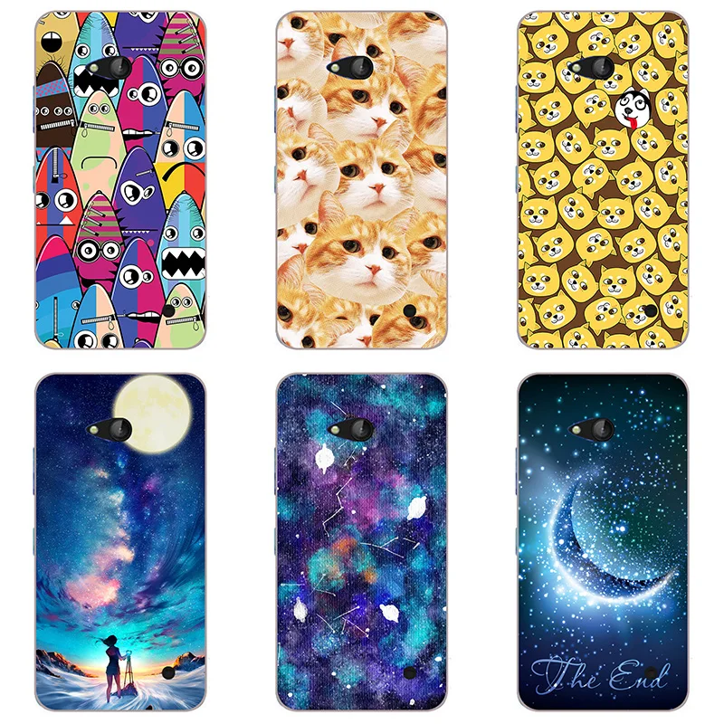 For Nokia Lumia 730 Case Hard Plastic Back Cover Cases Painting Abstract Patterned Shell Skin |