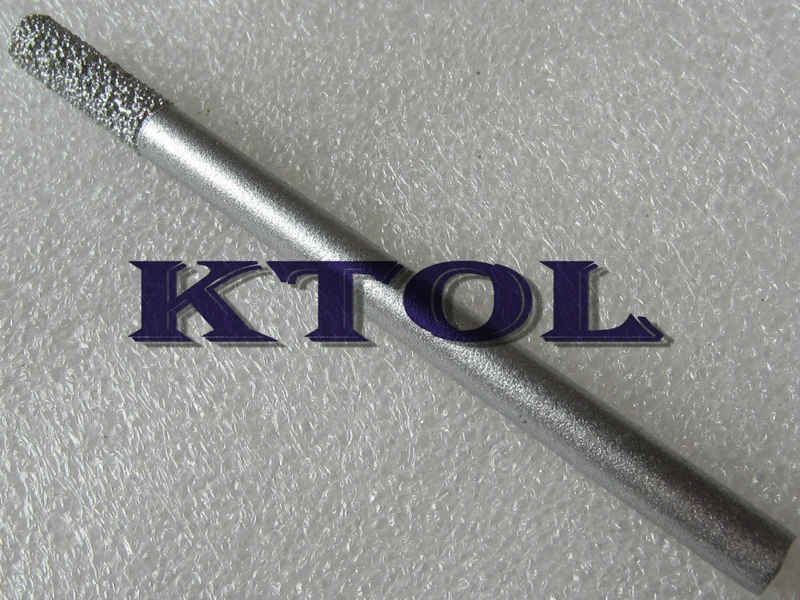 5 шт. SHK-6mm OVL-90mm Extralong плоский конец CNC мельница бит алмазный резак для камня мрамора