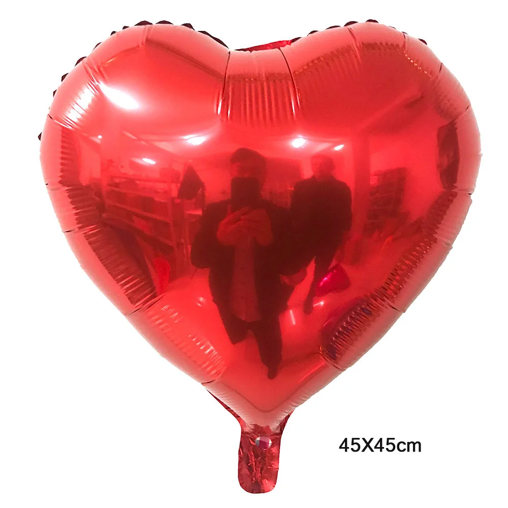 red 1 шт. 108X46 см сиамские воздушные шары для дня рождения, вечеринки, свадьбы, украшения романтические буквы шарики для Дня Святого Валентина - Цвет: red