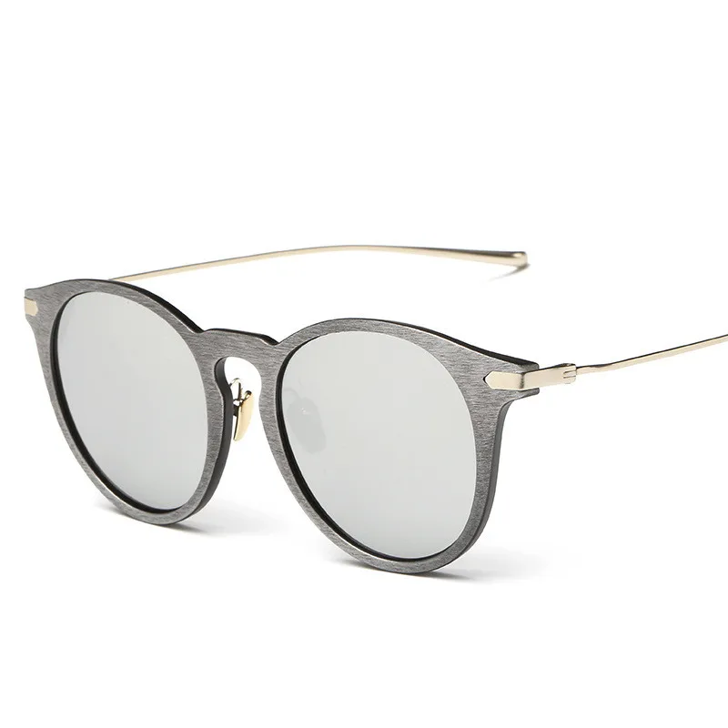 Новинка 2017 Брендовые женские солнцезащитные очки винтажные зеркальные
