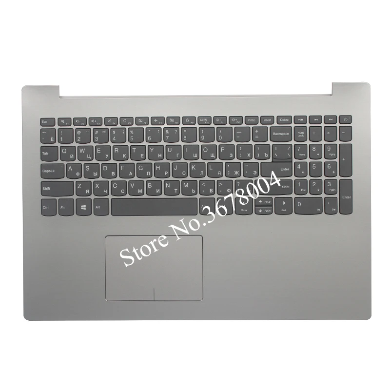 Новая русская клавиатура для lenovo IdeaPad 320-15 320-15IAP 320-15AST 320-15IKB RU клавиатура с подставкой для рук