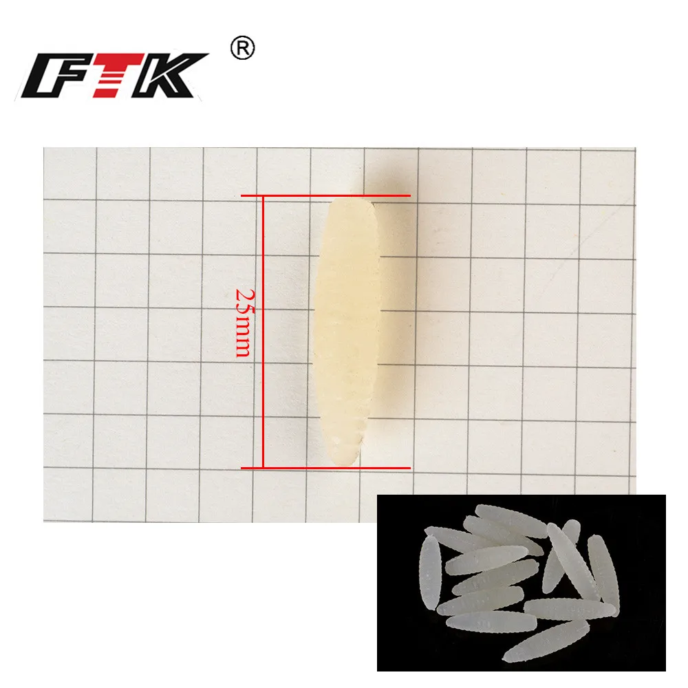 FISH KING 100 шт. 25 мм 0 5 г личинка мягкая рыболовная приманка крючки черви с запахом