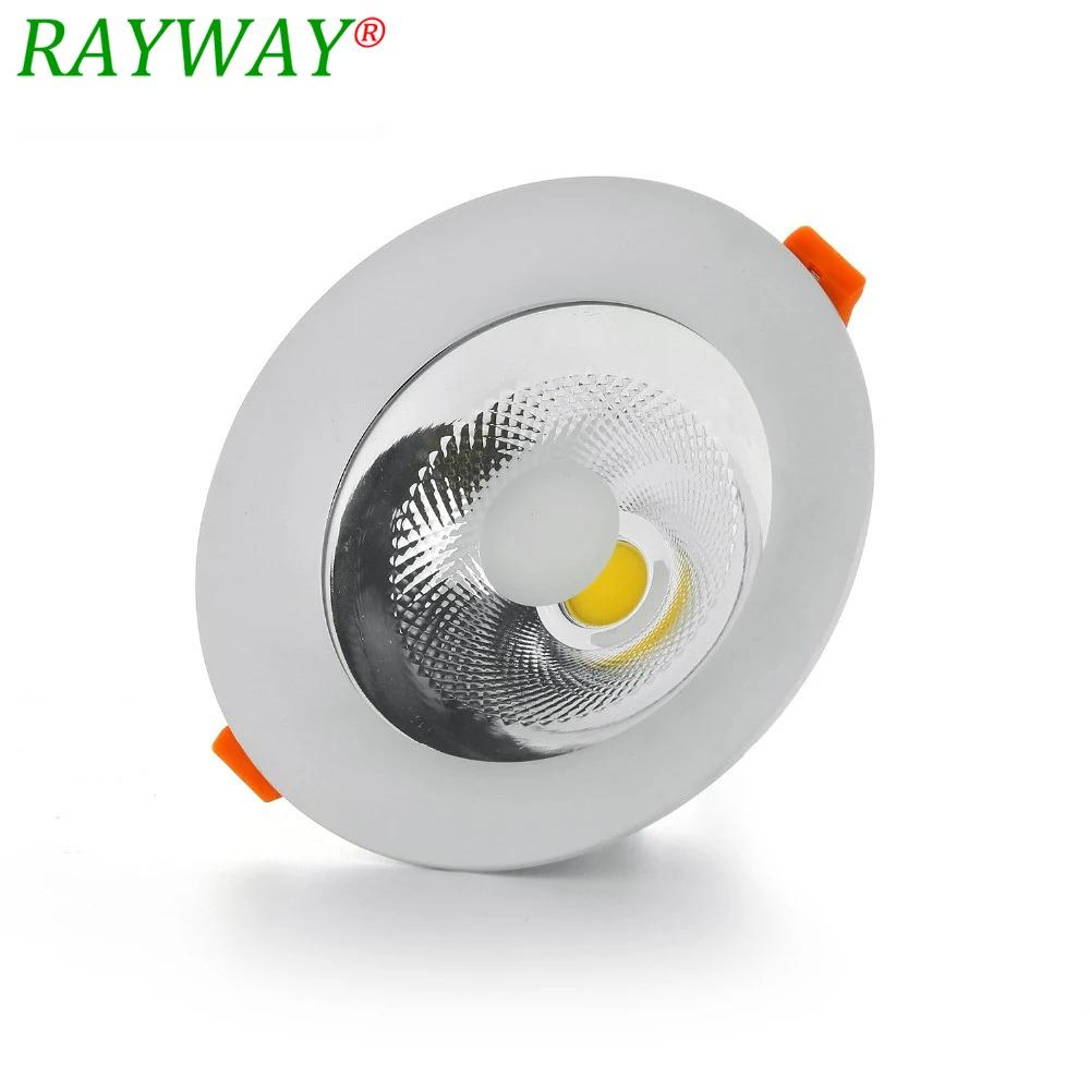 

Recessed LED Dimmable Downlight COB 7W 10W 15W 20W 25W 3000K LED Ceiling Spot Light LED Ceiling Lamp Indoor Lighting