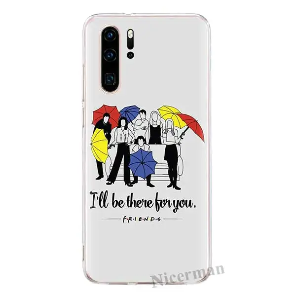 05 Мягкий чехол из ТПУ для huawei P30 P20 Pro P30 P20 Lite P10 P9 Lite P Smart Plus Friends tv дверь прозрачный силиконовый чехол - Цвет: 05