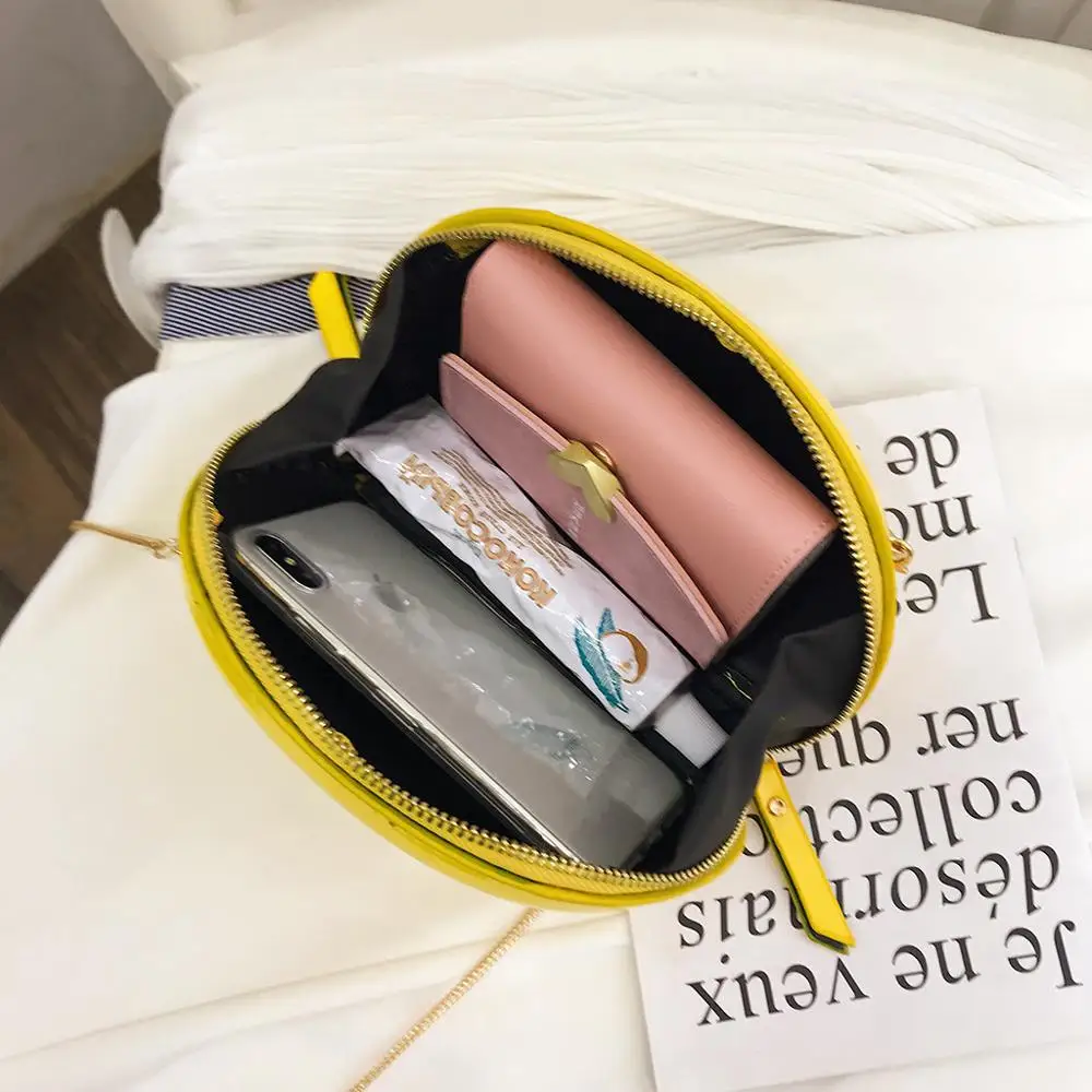 Красивая цепочка сумка через плечо из искусственной кожи Маленькая 2019 летние