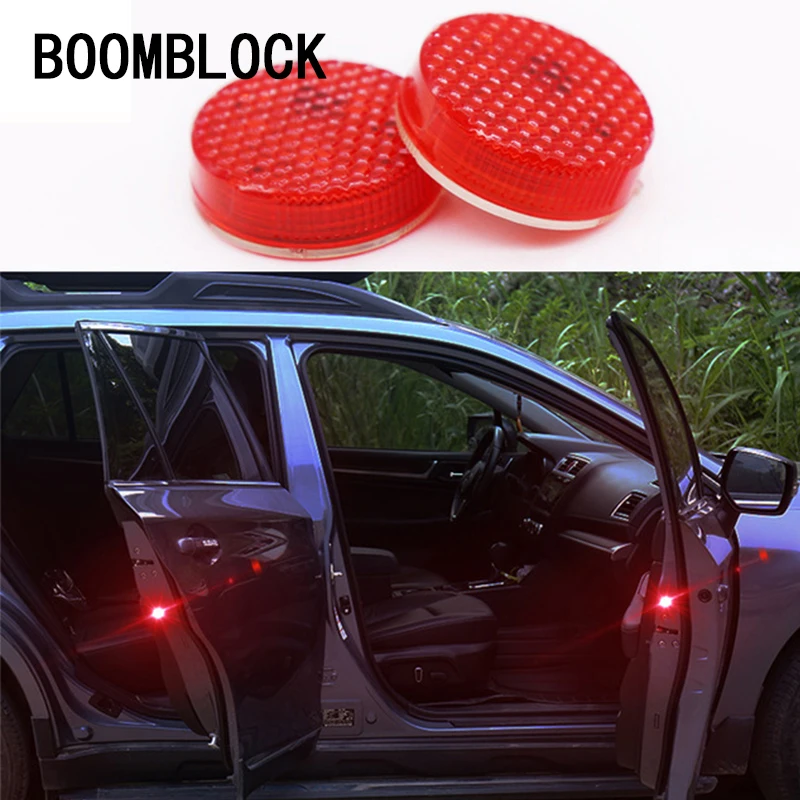 Auto LED Anti Collision Strobe Light Stickers For Kia Rio Ceed Suzuki Grand Vitara Citroen Xsara Picasso C3 Subaru Saab Lada | Автомобили