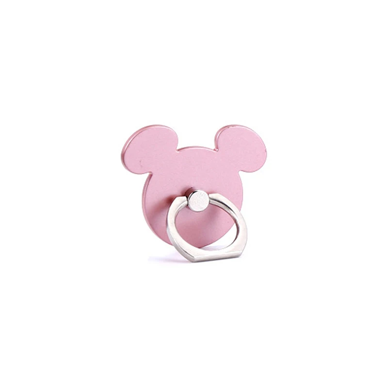 Rose Holder Держатель для смартфона с изображением Микки из мультфильма, подставка, кольцо на палец 360 градусов, гнездо для ленивого человека, подставка для мобильного телефона, ZSMZZY - Цвет: Rose Holder