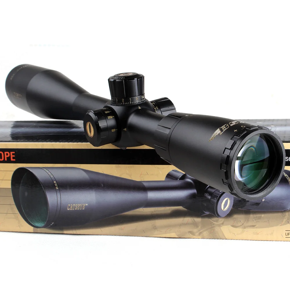Тактический BSA Catseye 6 24x44 SP оптический прицел Сторона Параллакс Mil точка Охота