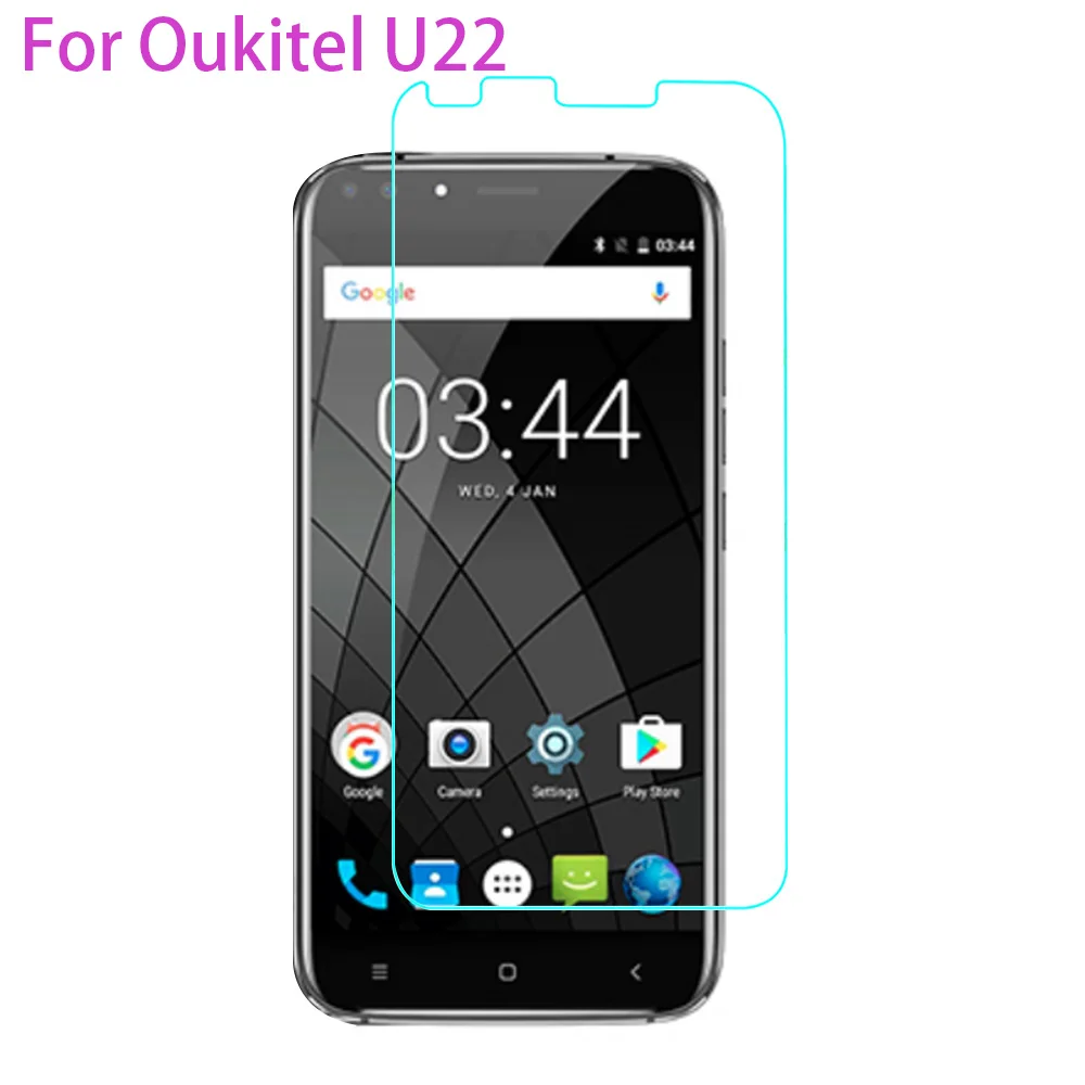 2 шт. закаленное стекло Naxtop 2.5D для Oukitel U25 Pro / U23 U22 U20 Plus U15 U15s Transparent|Защитные стёкла и
