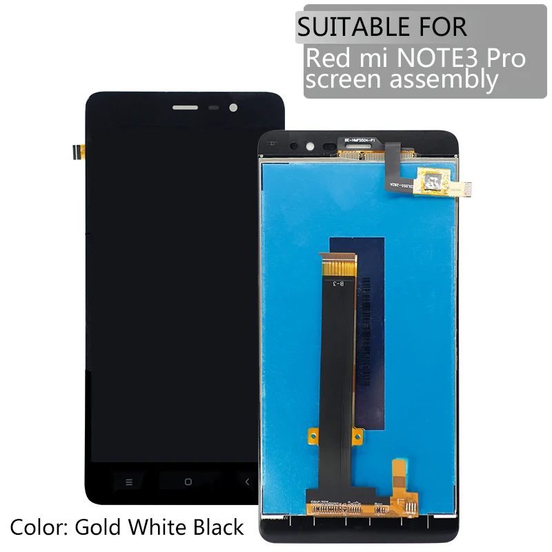 ЖК-дисплей+ дигитайзер, сенсорный экран в сборе с рамкой для Xiaomi Redmi Hongmi Note 3 Pro, запасные части, бесплатные инструменты