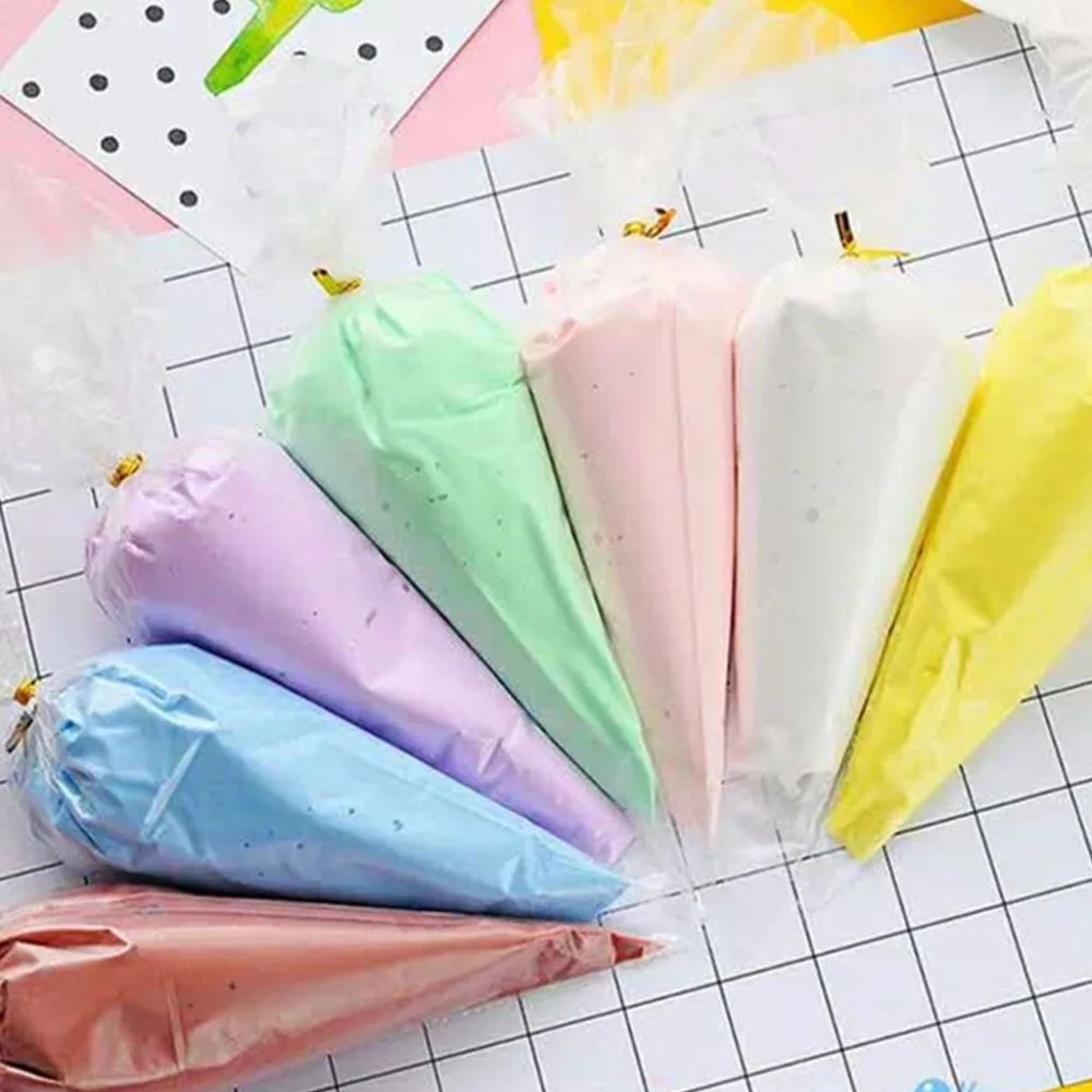 7 цветов крем торт глины DIY цветной Пластилин 50 г/пакет Еда аксессуары сделай
