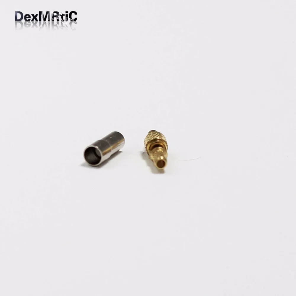 1 шт. Новый RF MMCX Штекерный разъем с обжимом для RG316 RG174 LMR100 открытая крыша оптовая