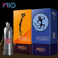 mio spike lubricants condom men granular bumps and fit close condoms combination 303678pcs penis sleeve intimate sex shopping