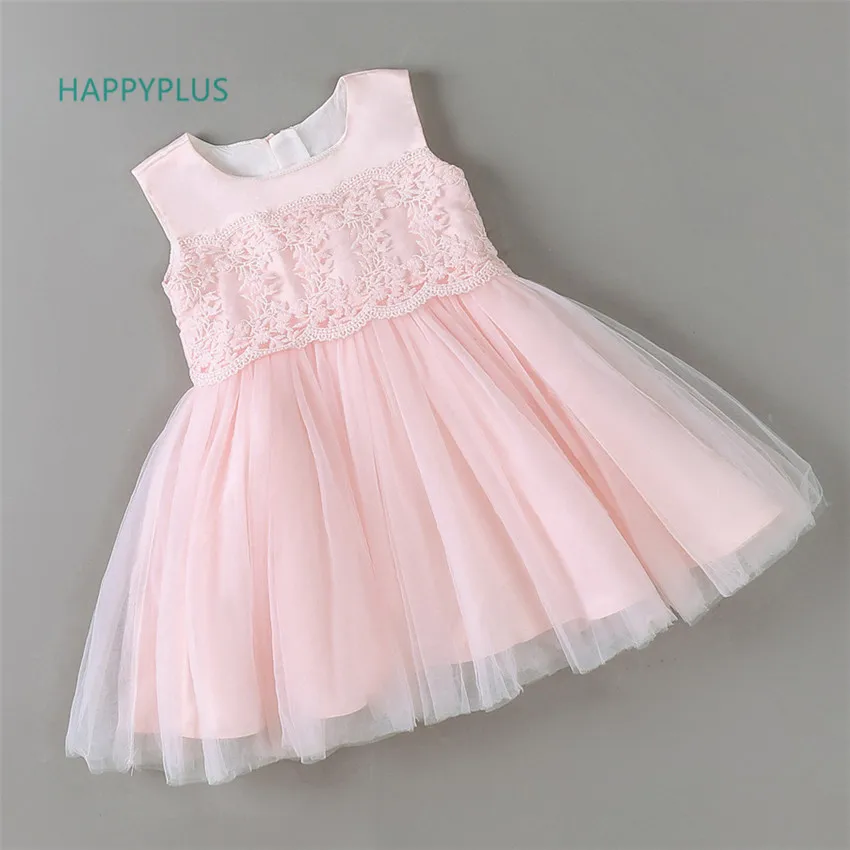 Color 2 HAPPYPLUS/торжественное платье для малышей на день рождения; цвет розовый, белый; Одежда для девочек; платья для маленьких девочек; праздничное платье принцессы на свадьбу; для малышей - Цвет: Color 2