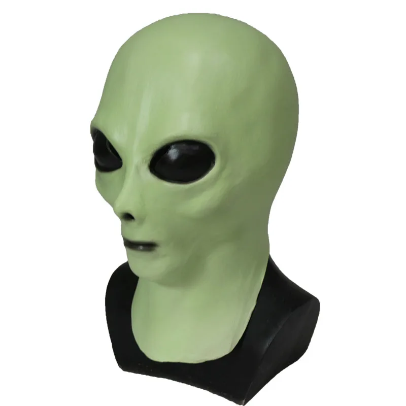 Высокое качество Alien класса люкс фильм реквизит латексная маска для Для мужчин и