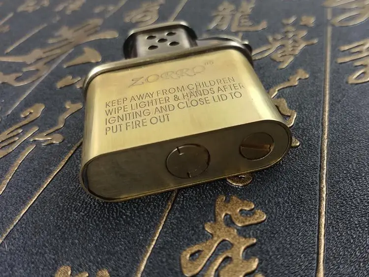 Зажигалка из розового дерева бензиновая для сигарет винтажная G шлифовальные