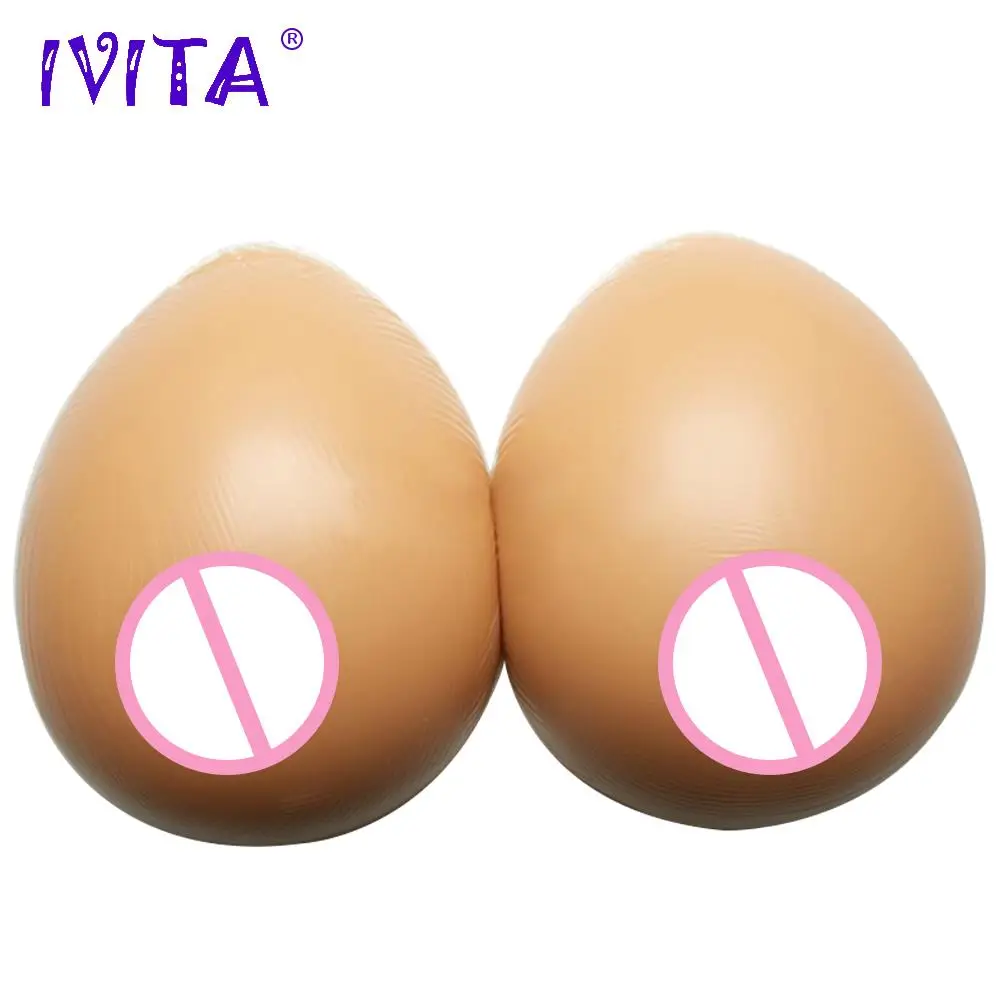IVITA 2800 г силиконовая форма для груди мастэктомии трансвеститов транссексуалов