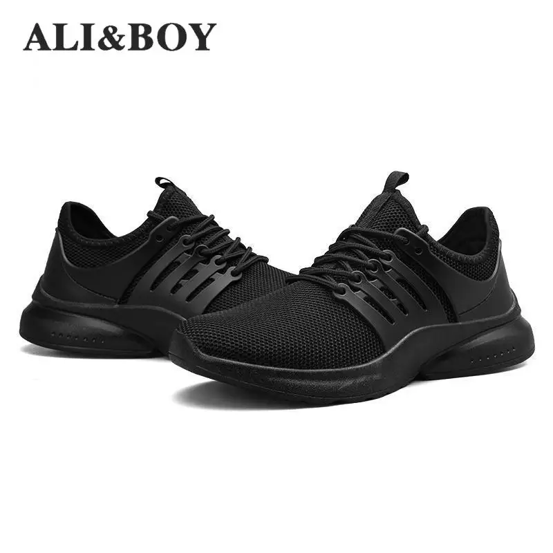 Новинка 2018 мужские кроссовки для бега Черная спортивная обувь Zapatos Corrientes De Verano Red