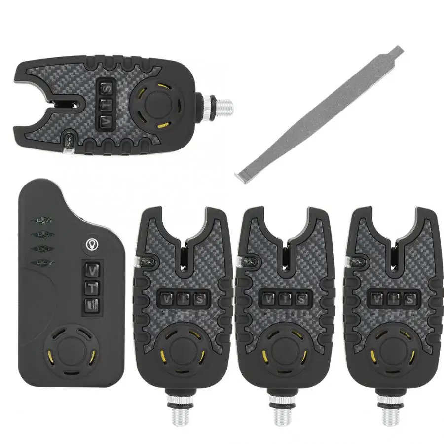 ABS Электронный сигнализатор для ловли рыбы звуковой индикатор укуса