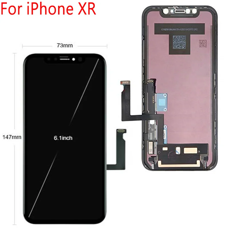 6 1 &quotОригинальный ЖК дисплей для iPhone XR сенсорный экран дигитайзер в сборе