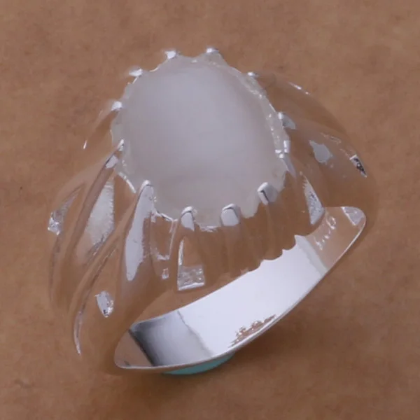 Кольцо из серебра 925 пробы модные ювелирные украшения кольцо для женщин и мужчин