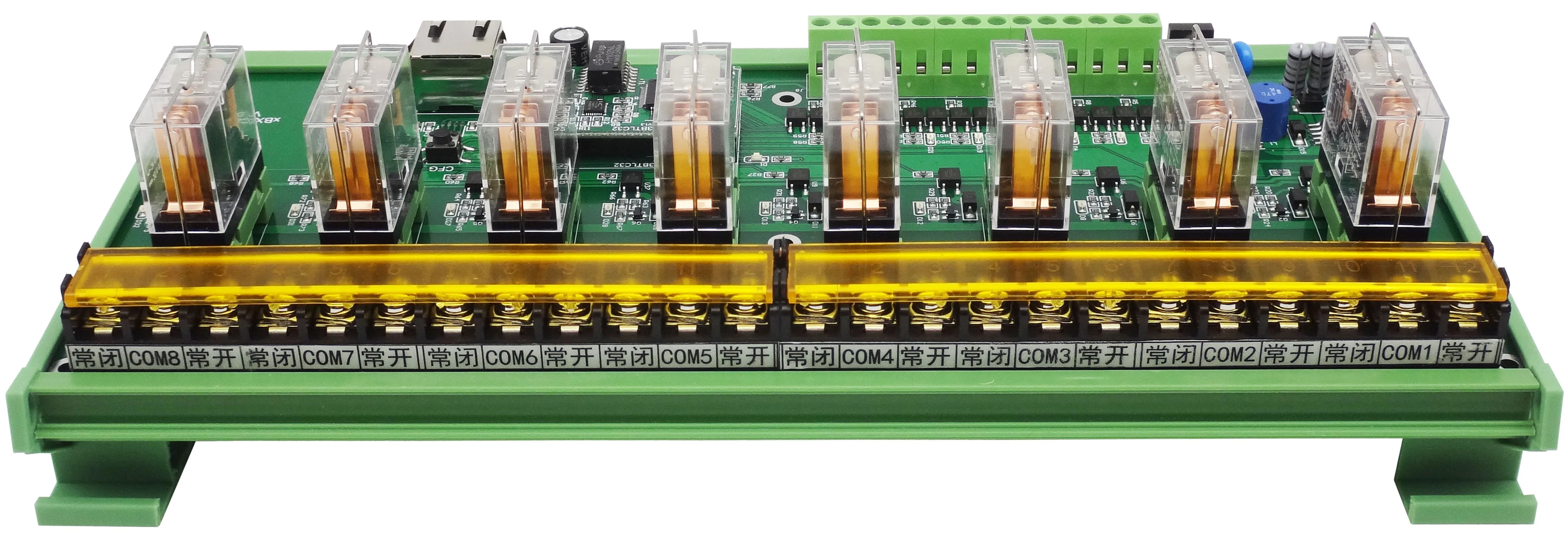 8-канальная сеть 16A плата управления/RS485/Modbus TCP/RTU/изоляция/Промышленный