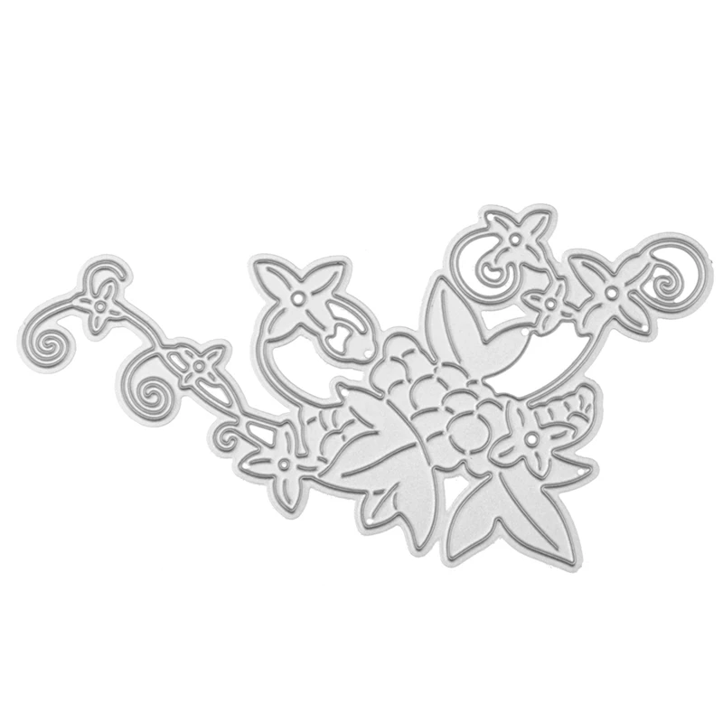 Лист Винограда металла резки трафареты для DIY Скрапбукинг Декоративные тиснения