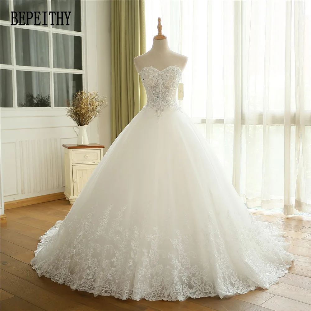 BEPEITHY Новое поступление Vestido De Novia элегантное модное милое невеста свадебное