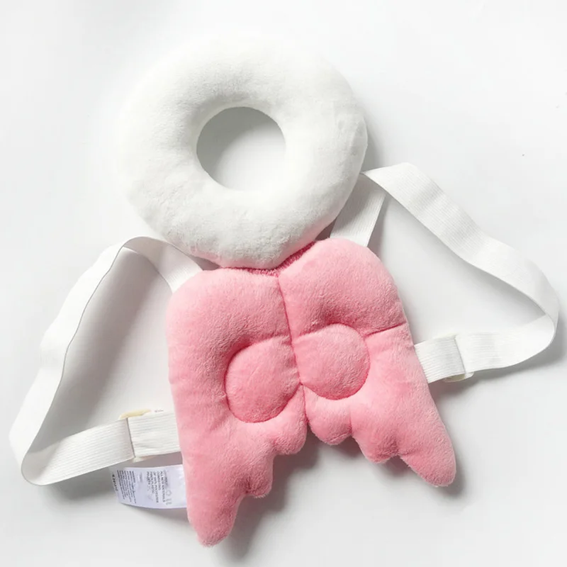 

Hot Selling Cute Baby Newborn Head & Back Protection Pillow Toddler Wings Drop Resistance Pad Guardian Cushion Toys 88