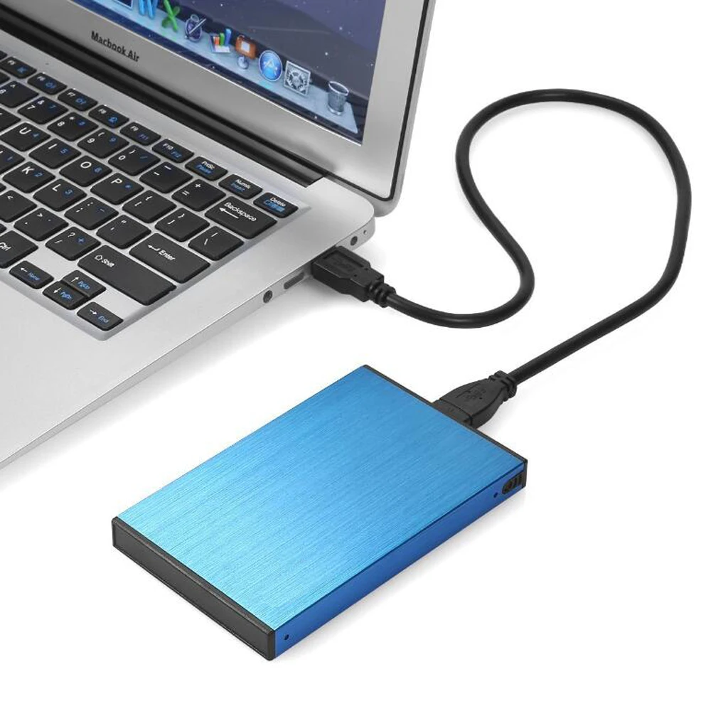 Zheino 2 5 дюймов SATA3 чехол USB 3 0 внешний корпус для SATA HDD/SSD жесткий диск синий ноутбука