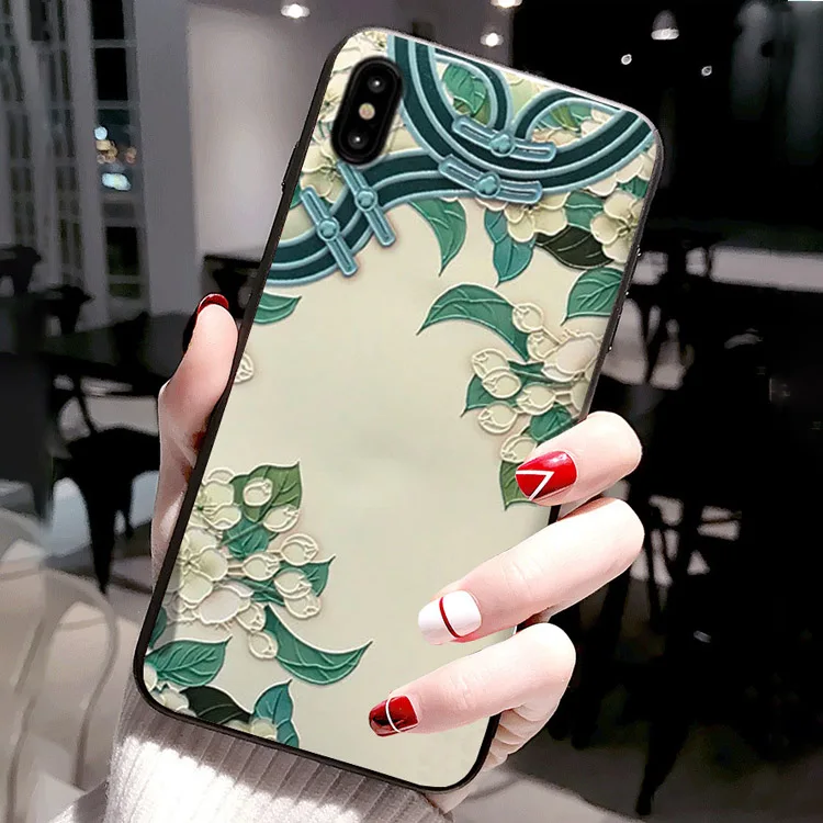 3D рельефный чехол для телефона с цветочным рисунком для Meizu M6 M5 Note 9 15 Plus M6T M5C 16S чехол TPU силиконовый чехол для Meizu Note 9 8 M6T M 6T - Цвет: 10