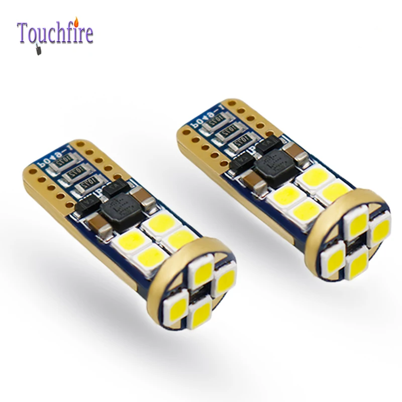 10 шт. автомобильные светодиодсветодиодный Лампы Canbus T10 W5W 194 168 12 В|Сигнальная