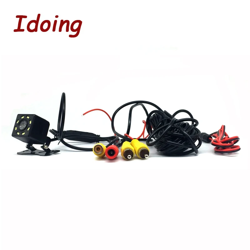 Камера заднего вида Idoing 8 ИК-подсветки HD CCD для Android 4 4/5 1/6 0/7 1 | Автомобили и