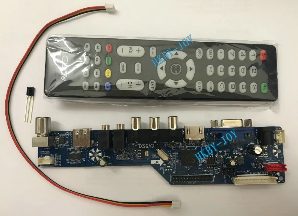 Универсальная материнская плата V29 для ЖК контроллера телевизора VGA/HDMI/AV/TV/USB