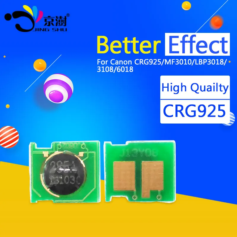 20 шт. тонер картридж чип CRG325 CRG725 CRG925 crg 925 совместимый для canon LBP 6000 6018 lbp6000 MF3010 laserJet