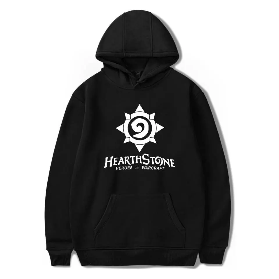Новинка 2019 толстовка Hearthstone Весенняя Толстовка с длинным рукавом капюшоном для