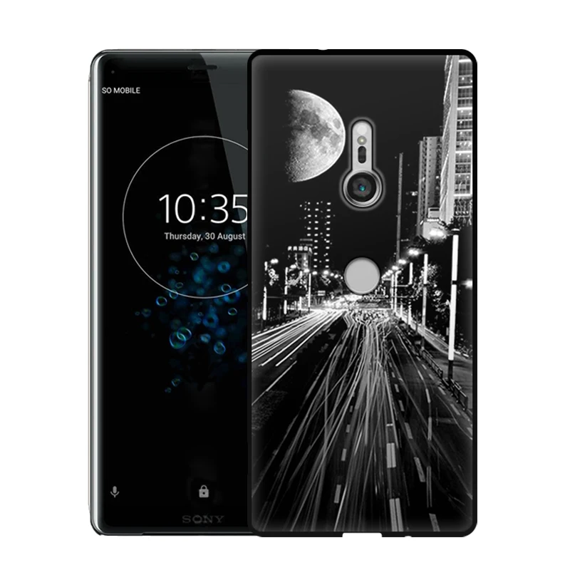 JURCHEN, роскошный 3D мультяшный чехол для телефона, для sony Xperia XZ3, чехол, мягкий, TPU, силиконовый, задний Чехол для sony Xperia XZ3, двойной чехол