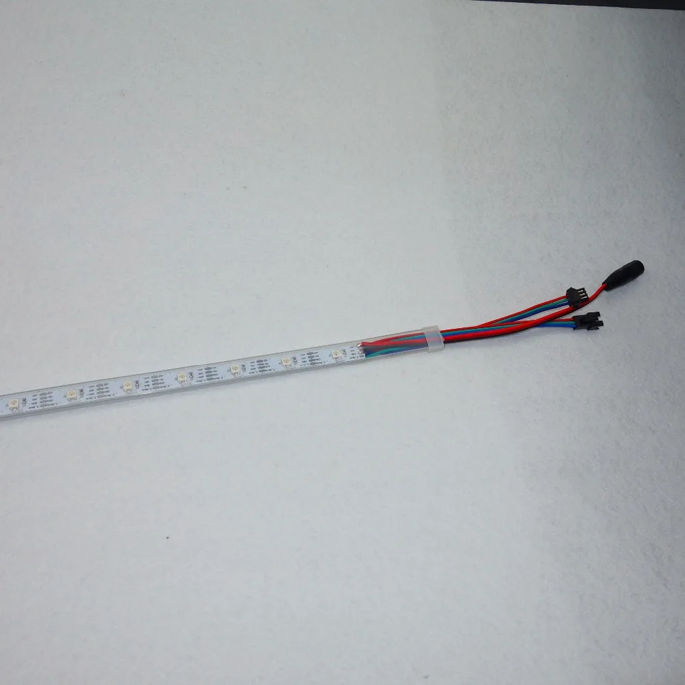 Dc12в вход Plasma Icicles 2 0 5 м длинный адресуемый rgb полноцветный светодиодный сосулька