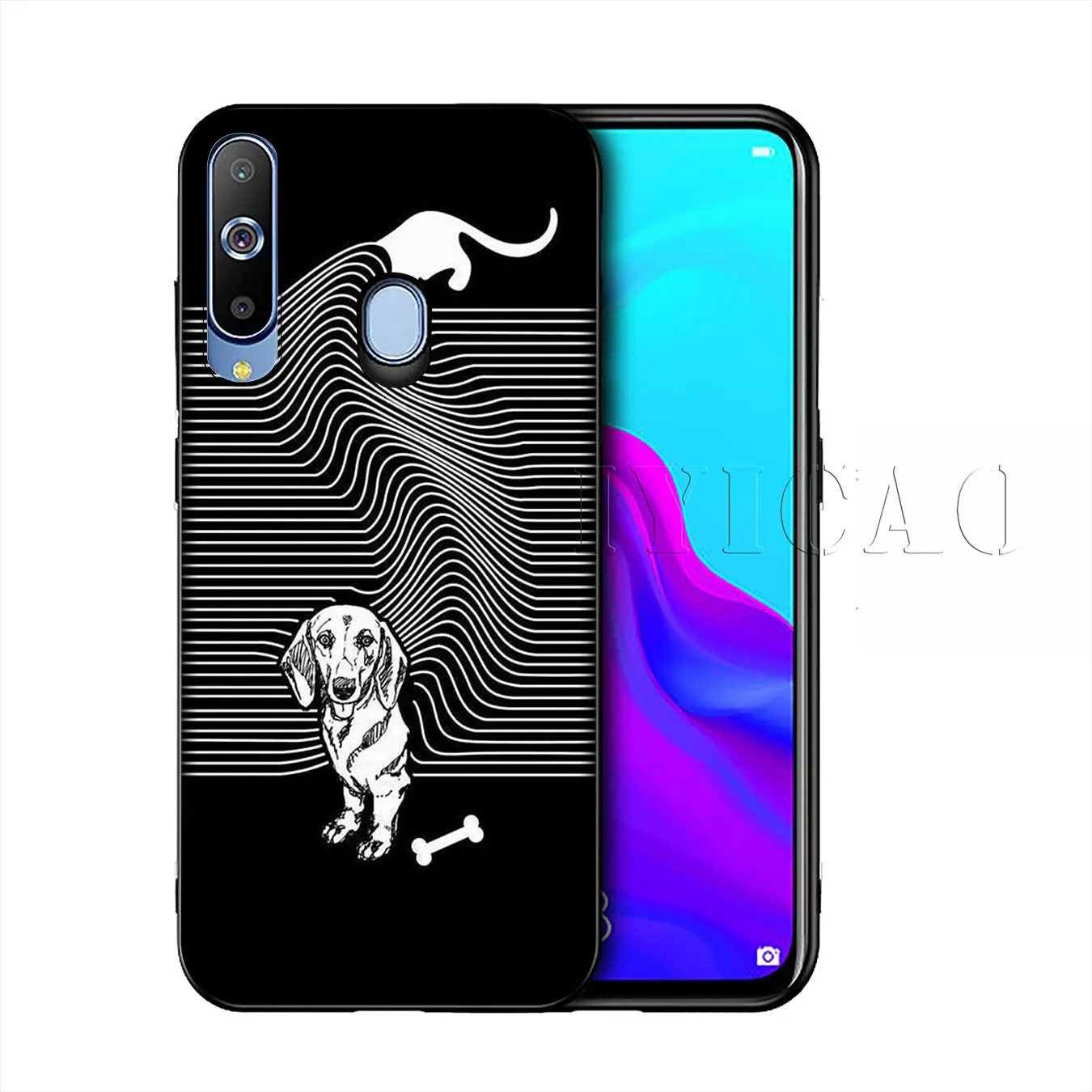 IYICAO животные милые собаки такса Мягкий силиконовый чехол для Samsung Galaxy A70 A60 A50 A40 A30