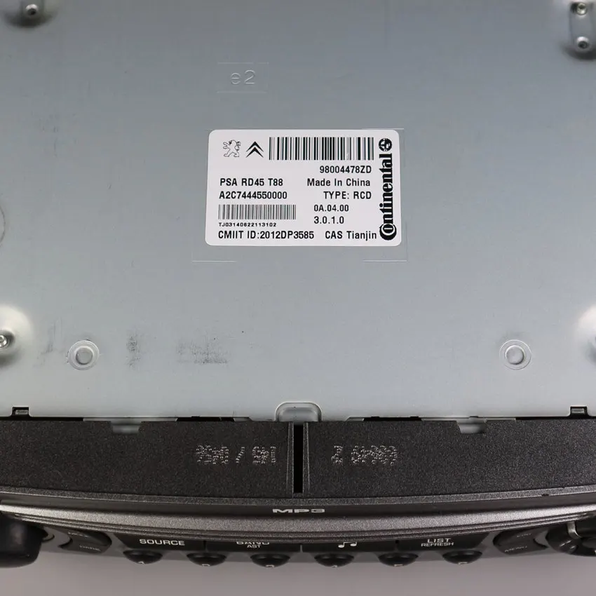 Подходит для моделей peugeot 408 308 rd45cd-плеера Поддержка Bluetooth USB Bluetooth AUX Bluetooth телефон для отображения имени