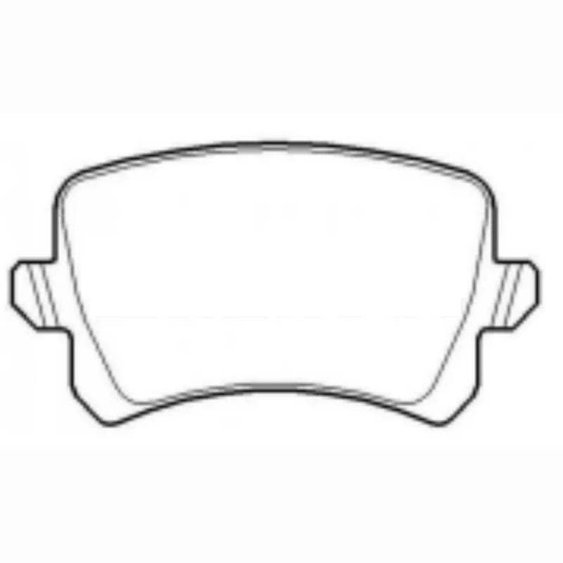 

4pcs Car Front and Rear Brake Pads for Changan CS95 F2GZ-2001-A 5N0698451