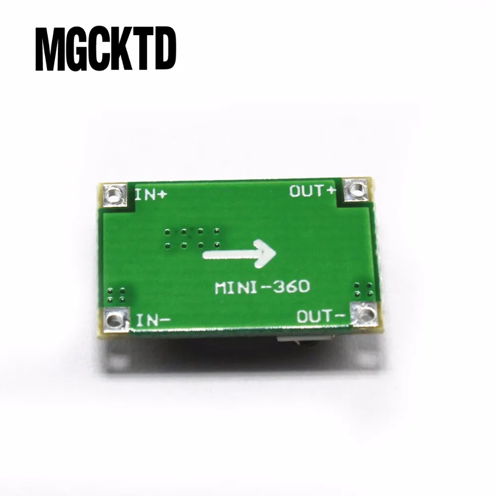 Понижающий силовой модуль Mini-360 5 шт. постоянного тока с низким