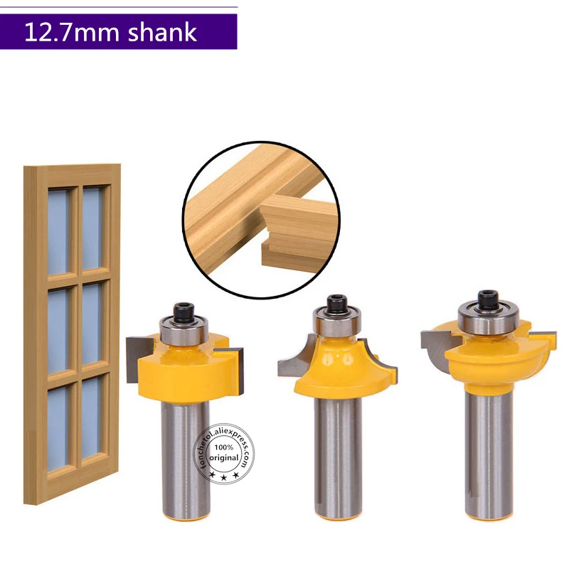 3 шт. твердосплавные фрезы для работ по дереву | Инструменты
