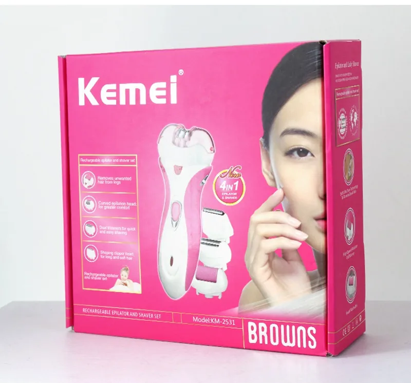 4 в 1 многофункциональный женский эпилятор|women epilator|epilator hair removalhair removal |