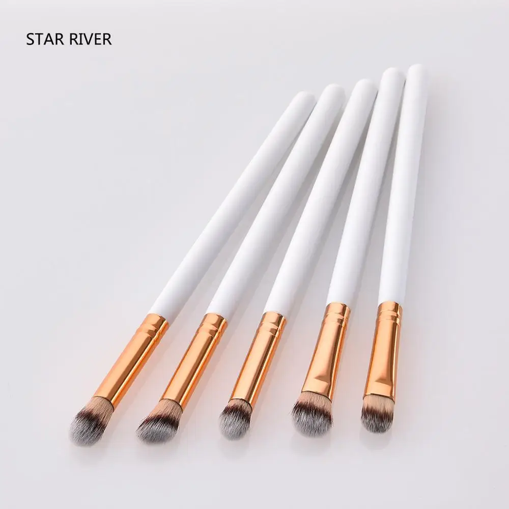 5 шт. набор кистей для макияжа глаз растушевки теней | Красота и здоровье